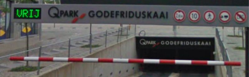 q-park parkeergarage godefriduskaai antwerpen