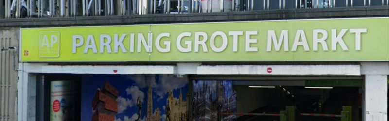  parkeergarage grote markt antwerpen