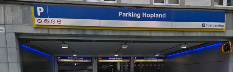 interparking parkeergarage hopland antwerpen