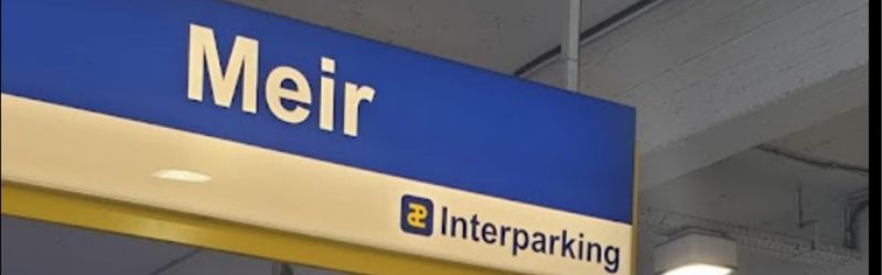 interparking parkeergarage Meir antwerpen