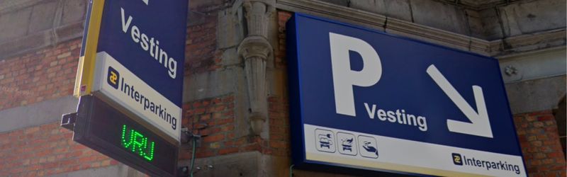 interparking parkeergarage vesting antwerpen